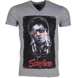 Local Fanatic  T-Shirt Scarface  in Grau, EU L