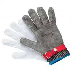 Unisex Schnittschutz Handschuh Edelstahl