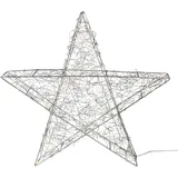 AM Design LED Stern Kunststoff Ø 55 cm x 8 cm 1 Stk. silberfarben