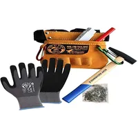 Corvus A600116 - Kids at Work, Werkzeugset Gürtel Midi 02, mit Zubehör, Werken