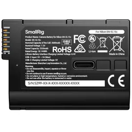 SmallRig 5299 USB-C Battery with Power Display for Nikon EN-EL15c| Dealpreis