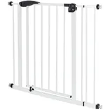 ECD Germany Treppenschutzgitter 85-95 cm Weiß