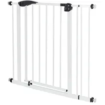 ECD Germany Treppenschutzgitter 85-95 cm Weiß
