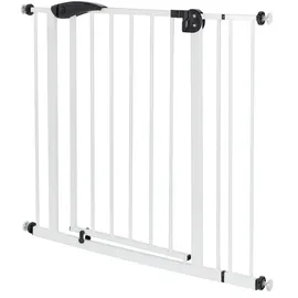 ECD Germany Treppenschutzgitter 85-95 cm Weiß