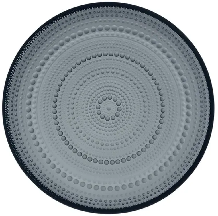 Iittala Kastehelmi Teller 248mm dunkelgrau