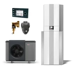 Wolf Paket CHC-Monoblock 10/300-50 inklusive Schlammabscheider