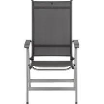 Kettler BasicPlus Multipositionssessel 61 x 65 x 109 cm silber/anthrazit klappbar