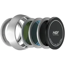 H&Y Fujifilm X100V/X100VI Filter Set, silber