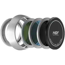 H&Y Fujifilm X100V/X100VI Filter Set, silber