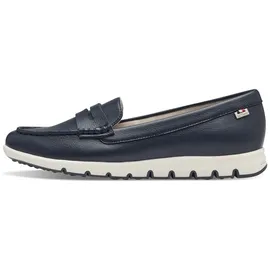 s.Oliver Damen Mokassins aus Kunstleder Elegant, Blau (Navy), 41 EU - 41 EU