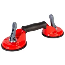 Rubi Saugheber Aluminium 80 kg Schwarz/Rot