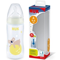 NUK First Choice+ Night mit Temperature Control Trinkflasche Koala