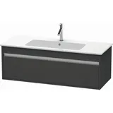 Duravit Ketho 1 Auszug 120 x 47,5 cm graphit matt