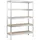 SCHULTE Regalwelt Schulte Stecksystem-Schwerlastregal L 180 cm x 130 cm x 45 cm Verzinkt