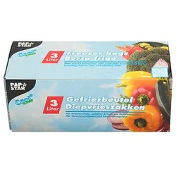 75 PAPSTAR Gefrierbeutel 3,0 l