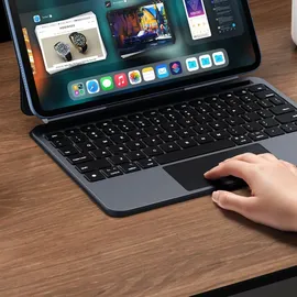 DUX DUCIS Tastaturgehäuse für iPad 10" (2022) und iPad 11" (2025) Schwarz