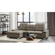 werk2 Eckcouch Polyester 2-Sitzer Beige