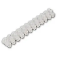 McPower Lüsterklemme Lüsterklemme 1 Leiste, 12 Klemmen, 6,0mm2, 10A