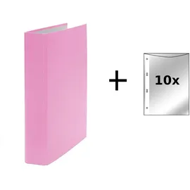 Livepac-Office Ringbuch DIN A5 40 mm Pink 10 St.