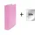 Livepac-Office Ringbuch DIN A5 40 mm Pink 10 St.