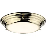 Elstead Lighting Welland 1xLED-Platine 24,5 x 24,5 cm Messing