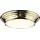 Elstead Lighting Welland 1xLED-Platine 24,5 x 24,5 cm Messing