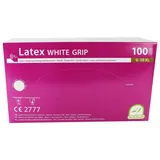 Medi-Inn Latex white grip Einmalhandschuhe 10x100 St