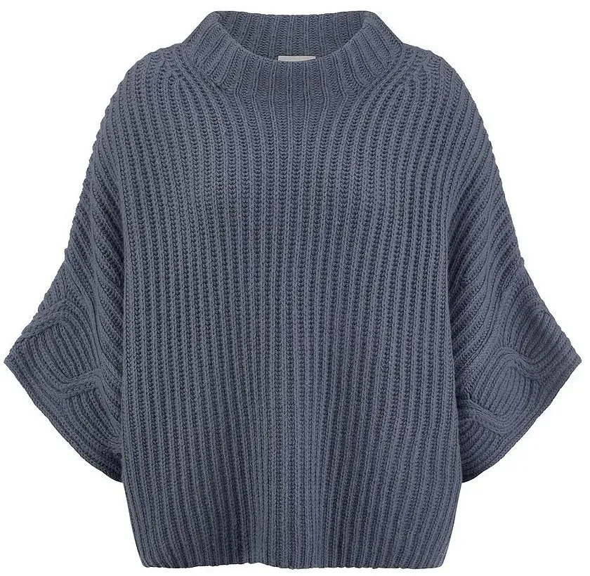 Pullover 3/4-Arm aus Schurwolle und Kaschmir include blau, 38/40
