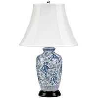 Elstead Lighting Elstead Lighting, Tischlampe, Blue Ginger Jar Tischleuchte