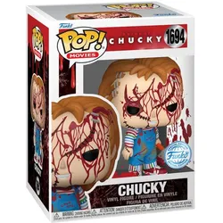 Funko - POP! - Bride of Chucky - Chucky (Battle Damaged) RS