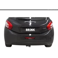 BRINK Anhängerkupplung mit abnehmbarem Kugelkopf für PEUGEOT 208 I