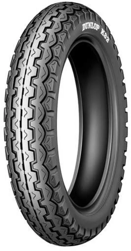 DUNLOP K82 3.50-18 TT 56S, Pneu moto Avant/Arrière