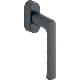 HOPPE Fenstergriff, 0700/UD9020, SecuForte, F9714M schwarz matt, Stiftlänge: 32-42mm