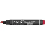 Pica Permanentmarker Classic rot Strich-B.1-4mm Rundspitze