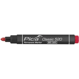 Pica Permanentmarker Classic rot Strich-B.1-4mm Rundspitze