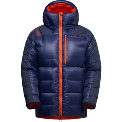 La Sportiva Alpin-Winterjacke Olympus Tech Down Parka (Bergsteigen, Wärmeisolierung) deepblau/cherryrot Herren