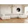 kaiser möbel Ecksofa, U-from, Sofa Grand U XL modular stoff Salvador Hellgrau - Hellgrau