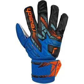 Reusch Attrakt Solid Electric Blue/Shocking Orange 10,5