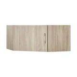 Sconto Aufsatz für Eckschrank 1-türig ¦ holzfarben ¦ Maße (cm): B: 80 H: 40 T: 80