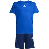 adidas Train Essentials 3-Streifen Set Team Royal Blue/White 176