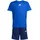 adidas Train Essentials 3-Streifen Set Team Royal Blue/White 176
