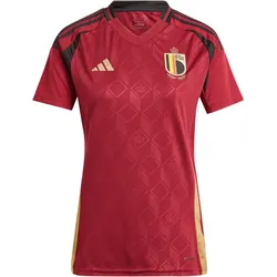 adidas RBFA Belgien Heimtrikot 2024 Damen IQ0774 - team coll burgundy 2 S