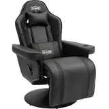 luxuskollektion Gaming Stuhl Schwarz/Weiß Gaming-Stuhl