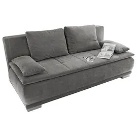 ed exciting design Schlafsofa 3-Sitzer Polyester Braun