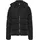 Oxmo Sofina Damen Winterjacke Damenjacke Jacke gefüttert mit Kapuze, Größe:XL, Farbe:Black (194007) - XL