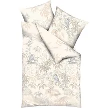 KAEPPEL Schneeeule Feinbiber Beige 155 x 220 cm + 80 x 80 cm