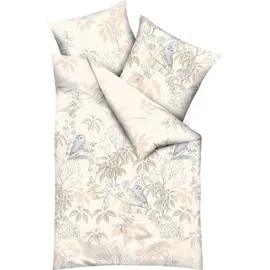 KAEPPEL Schneeeule Feinbiber Beige 155 x 220 cm + 80 x 80 cm
