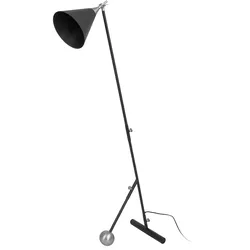 KAYOOM Stehlampe "Stehlampe Celeste 225", schwarz (schwarz, silber), H: 144cm, Lampen, harmonisch, modern, vielseitig kombinierbar