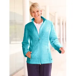 Steppjacke CATAMARAN, Damen, Gr. 54, blau (türkis), 95% Polyester, 5% Elasthan, Wattierung:100% Polyester, Webware:100% Polyester, unifarben, Jacken