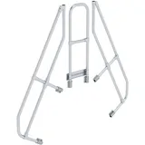 MUNK zweiter Handlauf Aluminium-Überstieg stationär/fahrbar 60° 5 Stufen
